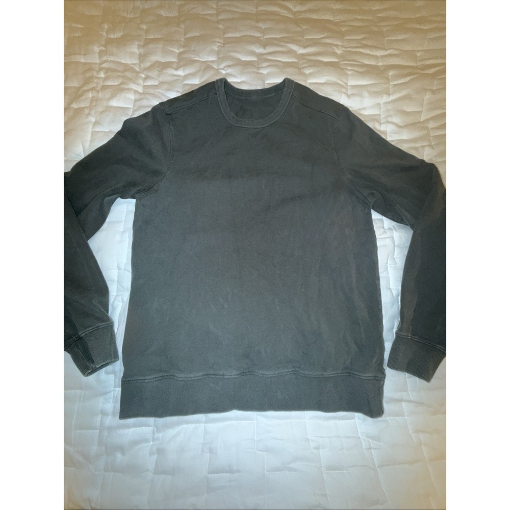 Vuori Crew Sweater Cotton Size Mens Medium Dark Green‎
